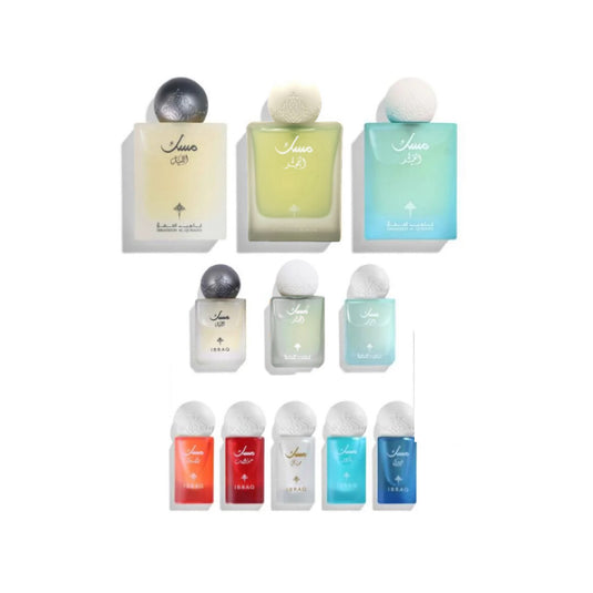 Musk and oil set (New) - 3X75ml + 3X10ml + 5X6ml