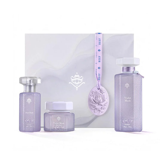 Violet Musk Collection - 100ml + 50ml + 50g