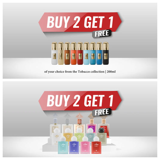 BUY 2 GET 1 FREE