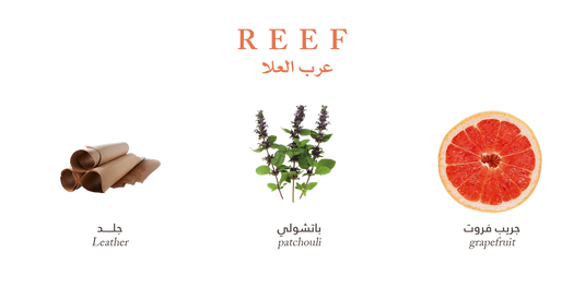 Reef Al Ola – Dark Leather Embers - 100ml