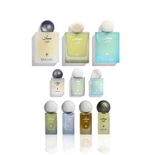 Musk and oil set  - 3X75ml + 3X10ml + 4X6ml